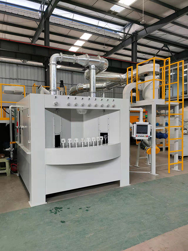 淮北喷砂机力度更大能调多少?